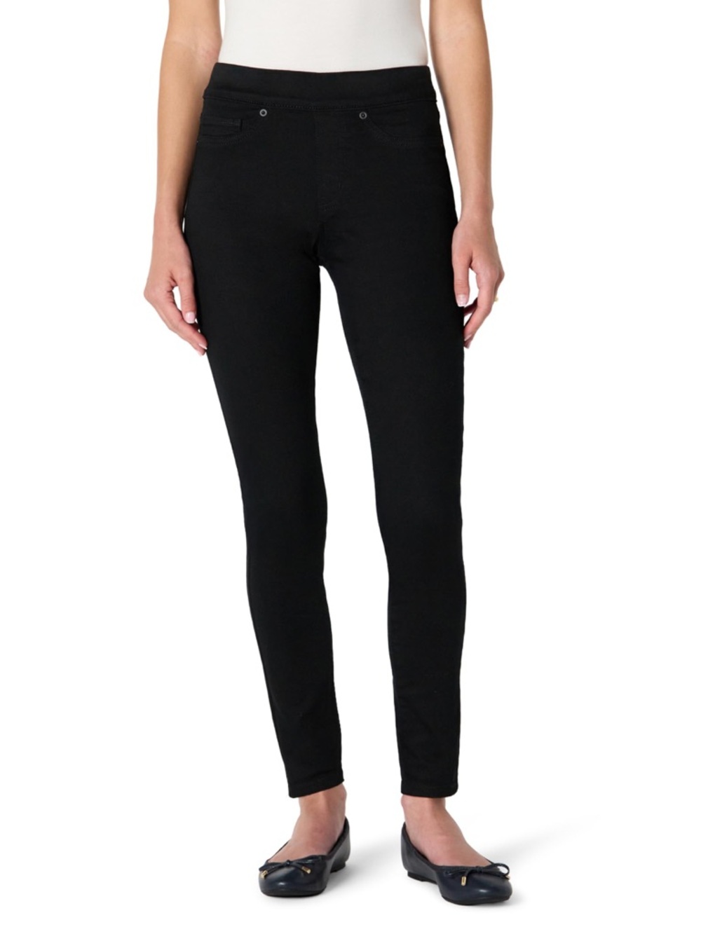 Women's Black Skinny Stretch Jeans